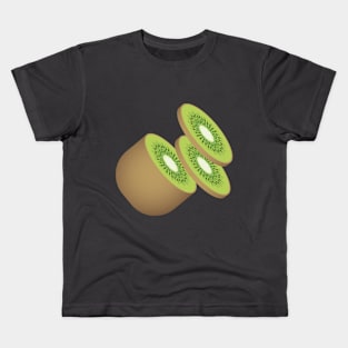 Sliced kiwi Kids T-Shirt